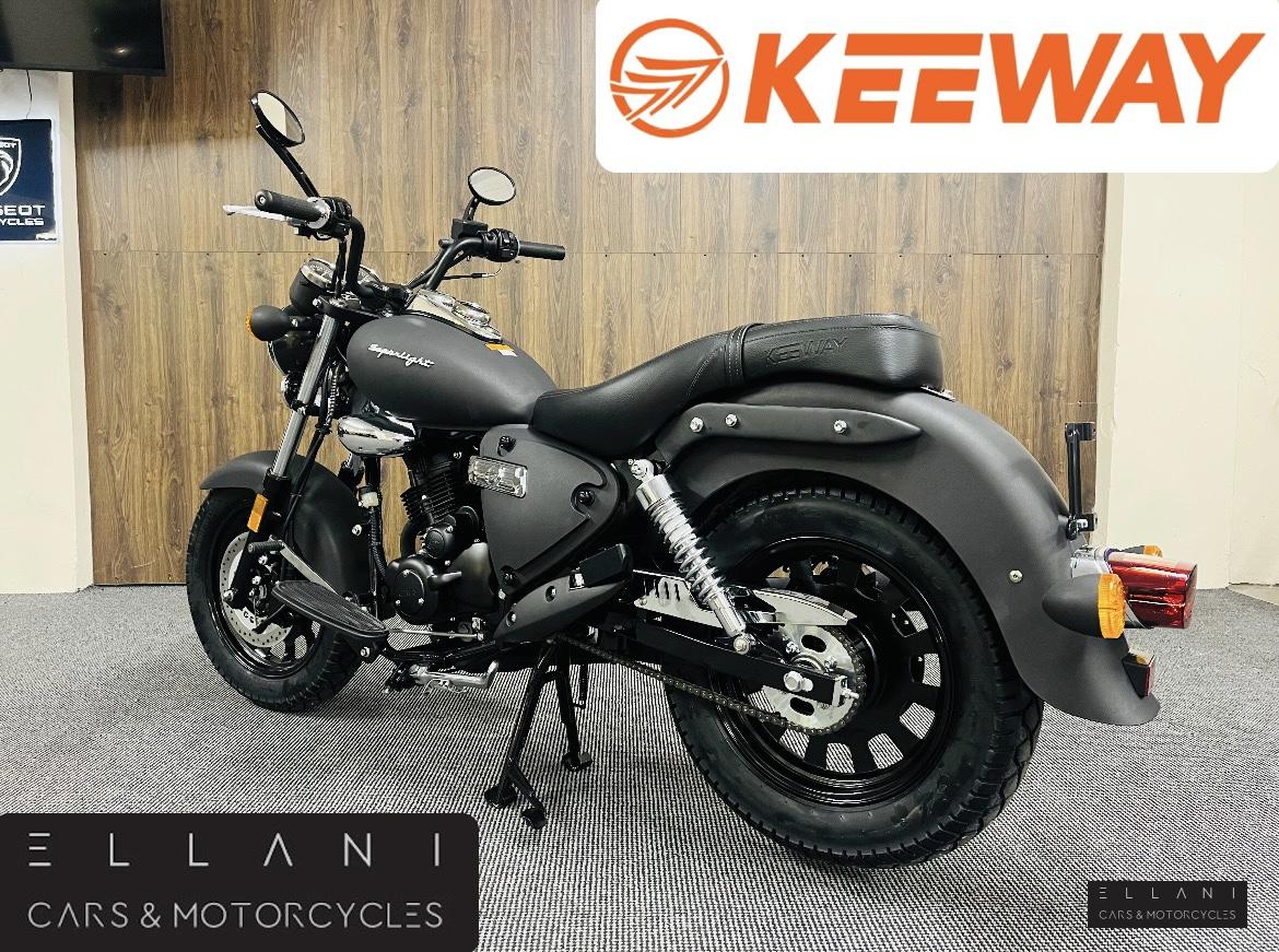 Keeway Superlight 125 125 Custom Cruiser Petrol Manual Euro 5 (10 ps)