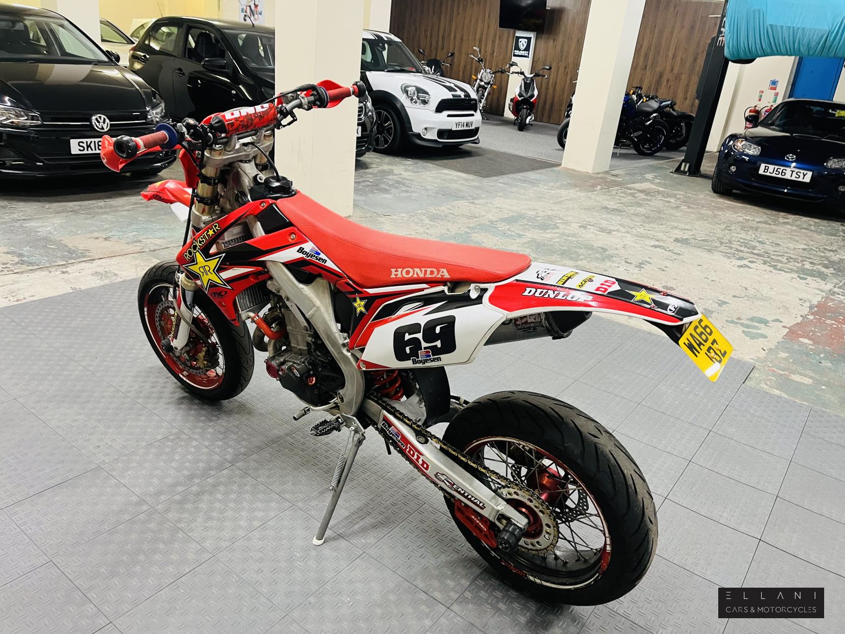 Honda CRF450R 450 Super Moto Road Legal Conversion 