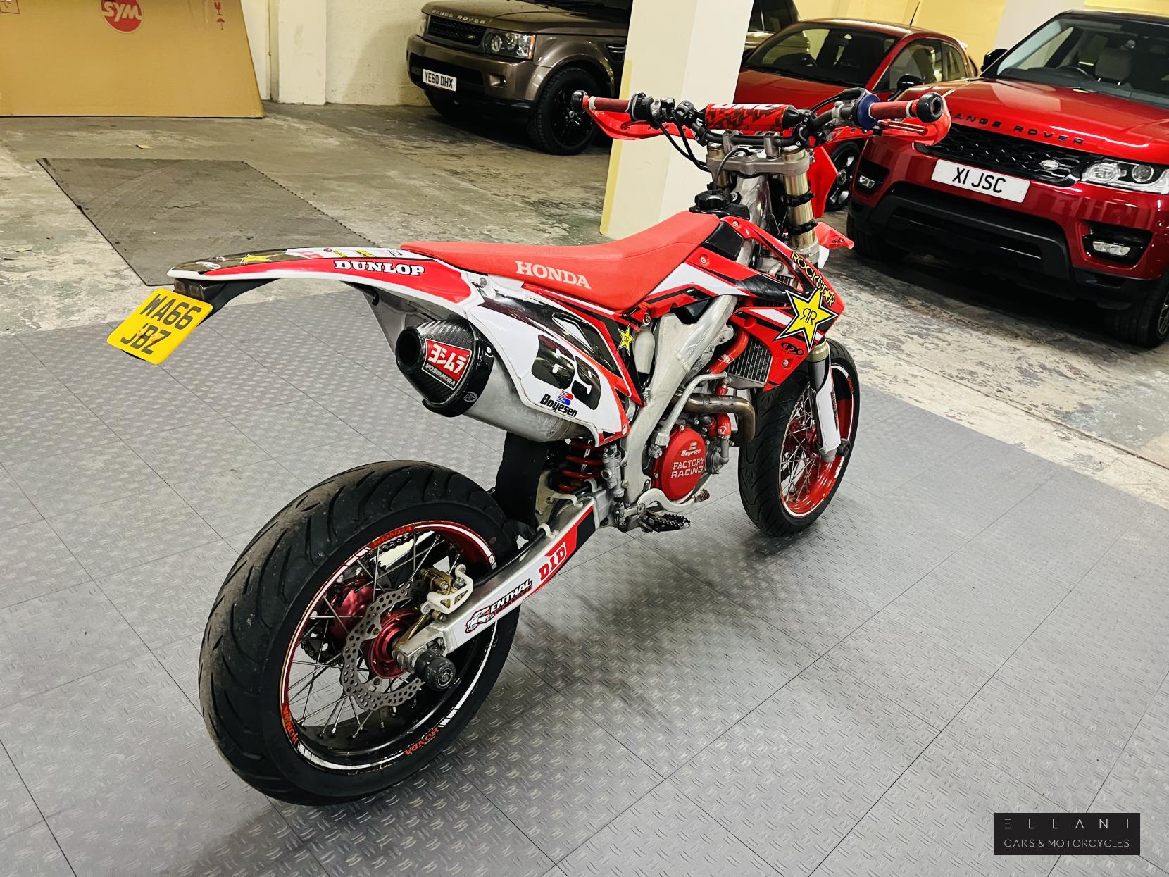 Honda CRF450R 450 Super Moto Road Legal Conversion 