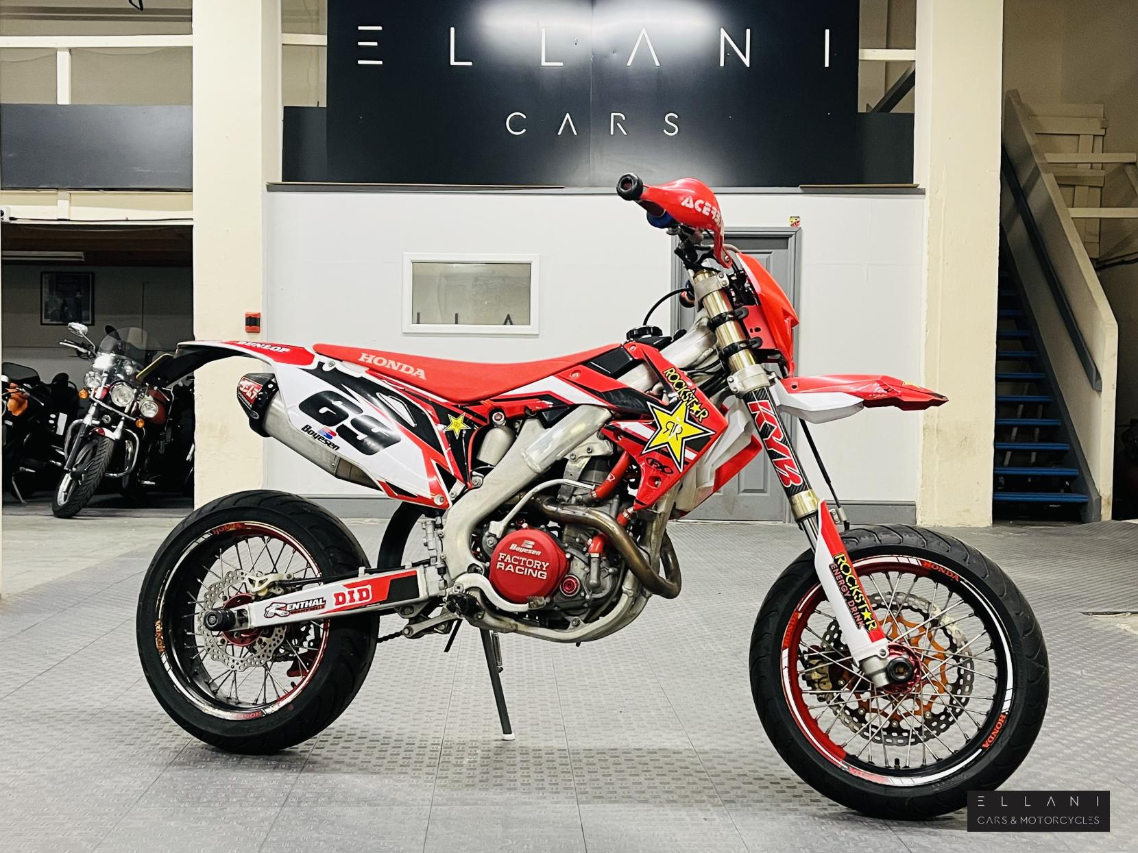 Honda CRF450R 450 Super Moto Road Legal Conversion 