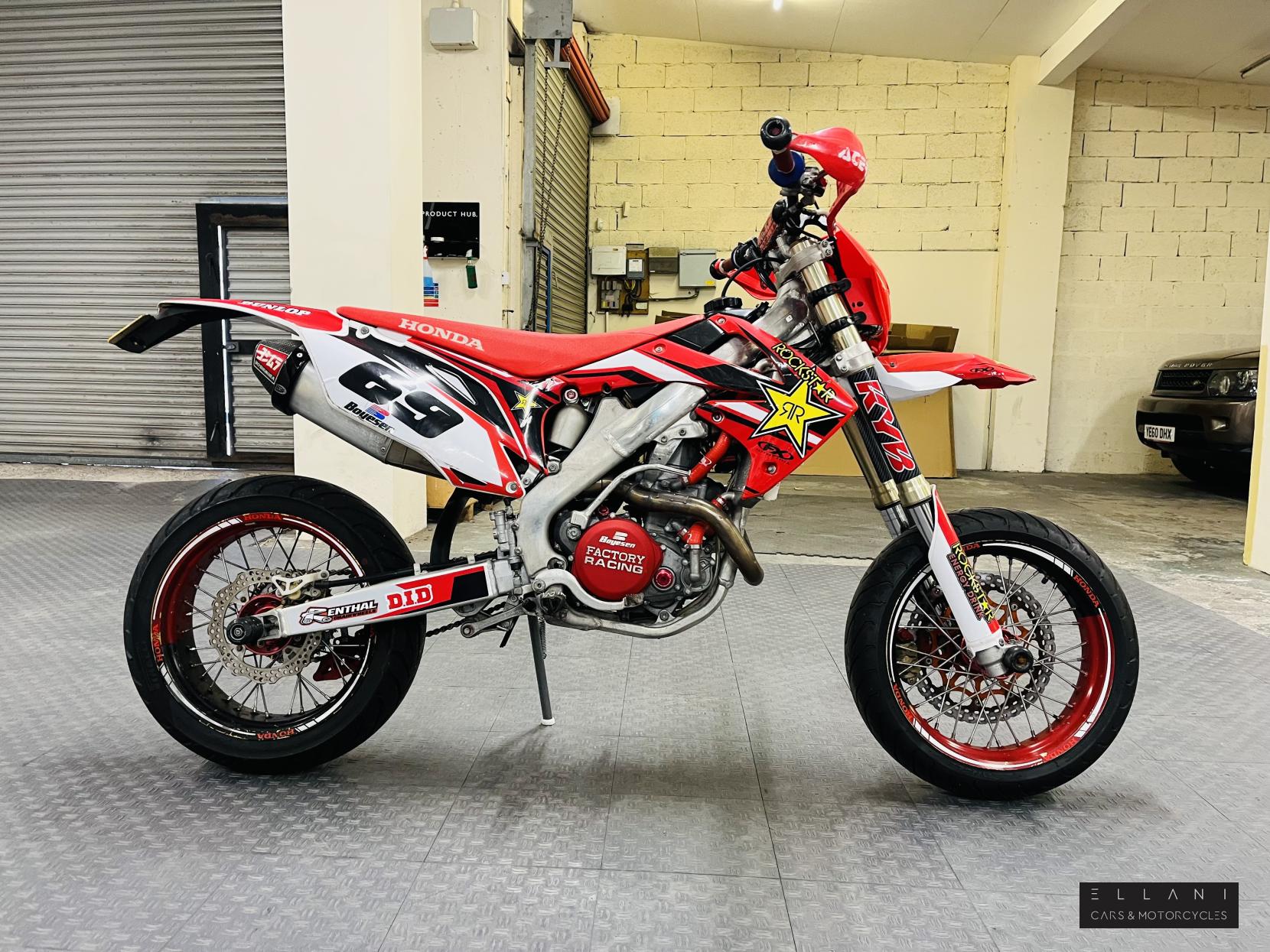 Honda CRF450R 450 Super Moto Road Legal Conversion 