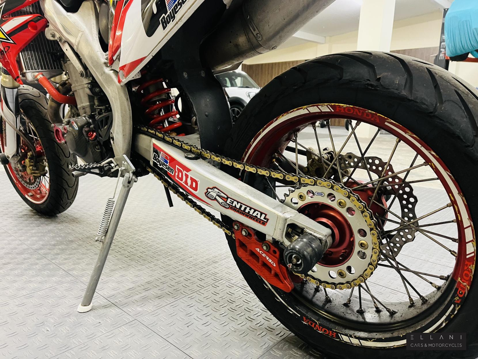 Honda CRF450R 450 Super Moto Road Legal Conversion 