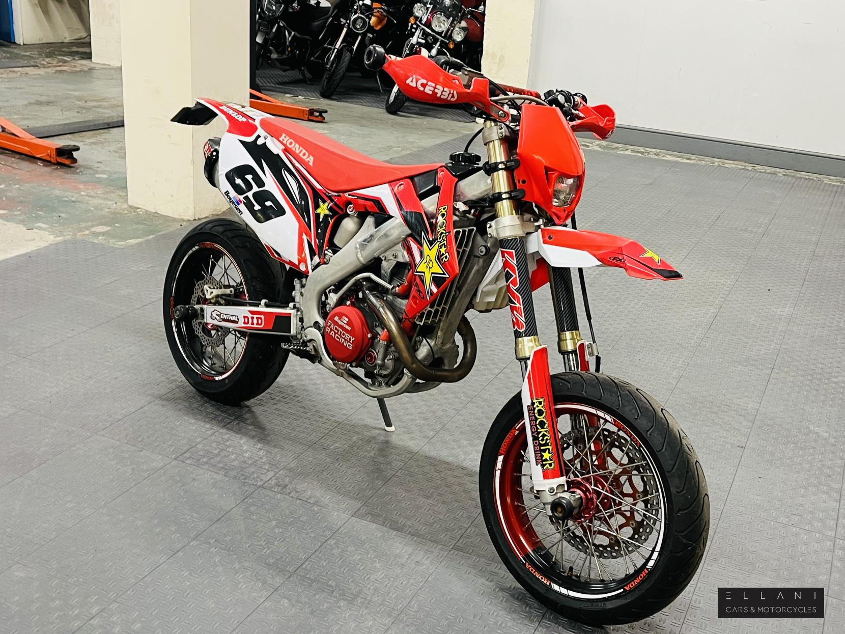 Honda CRF450R 450 Super Moto Road Legal Conversion 