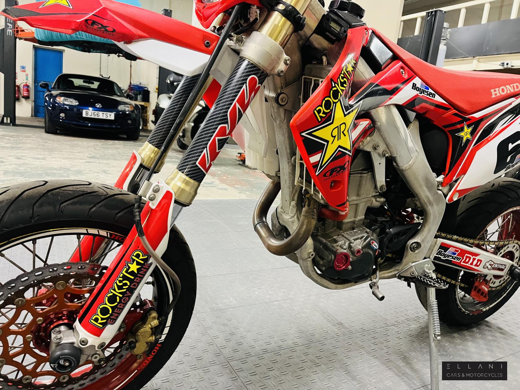 Honda CRF450R 450 Super Moto Road Legal Conversion 