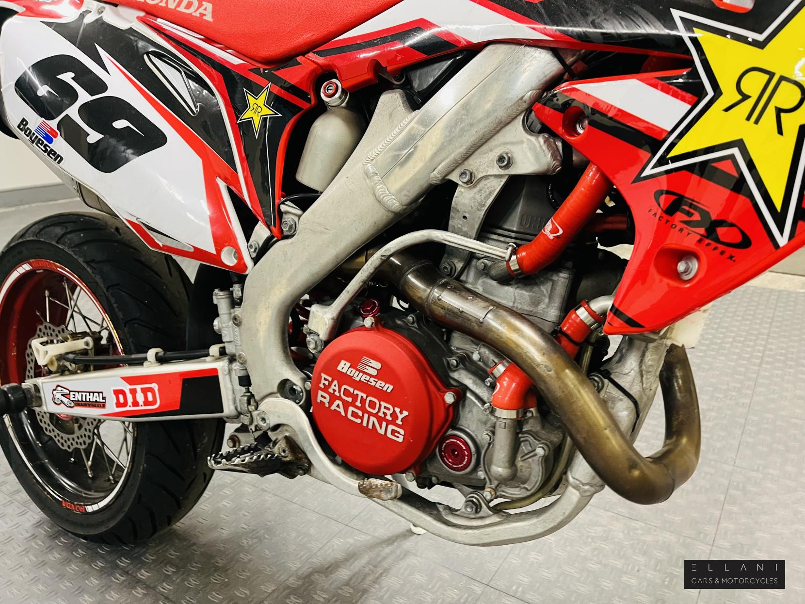 Honda CRF450R 450 Super Moto Road Legal Conversion 