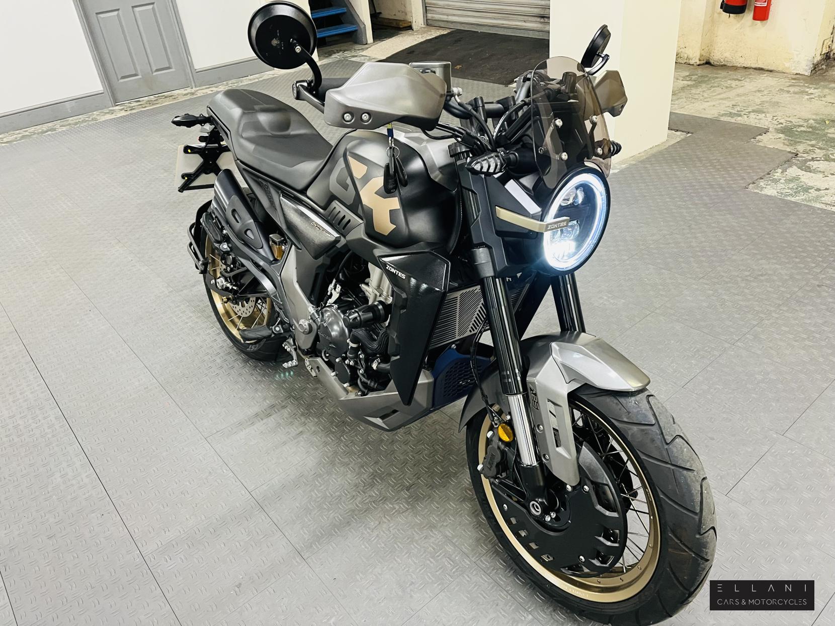 Zontes ZT350 GK 350 Naked Petrol Manual Oil Sealing Euro 5 (39 ps)