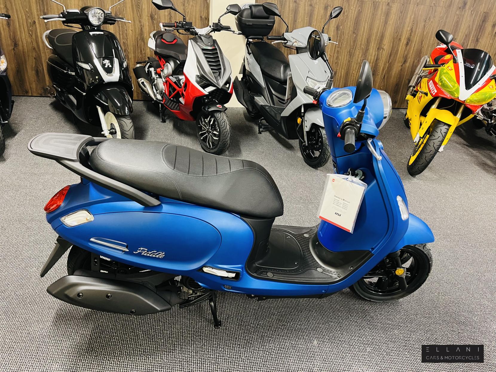 Sym Fiddle 125 III 125 EU5 CBS Scooter Petrol Automatic (9.53 bhp)