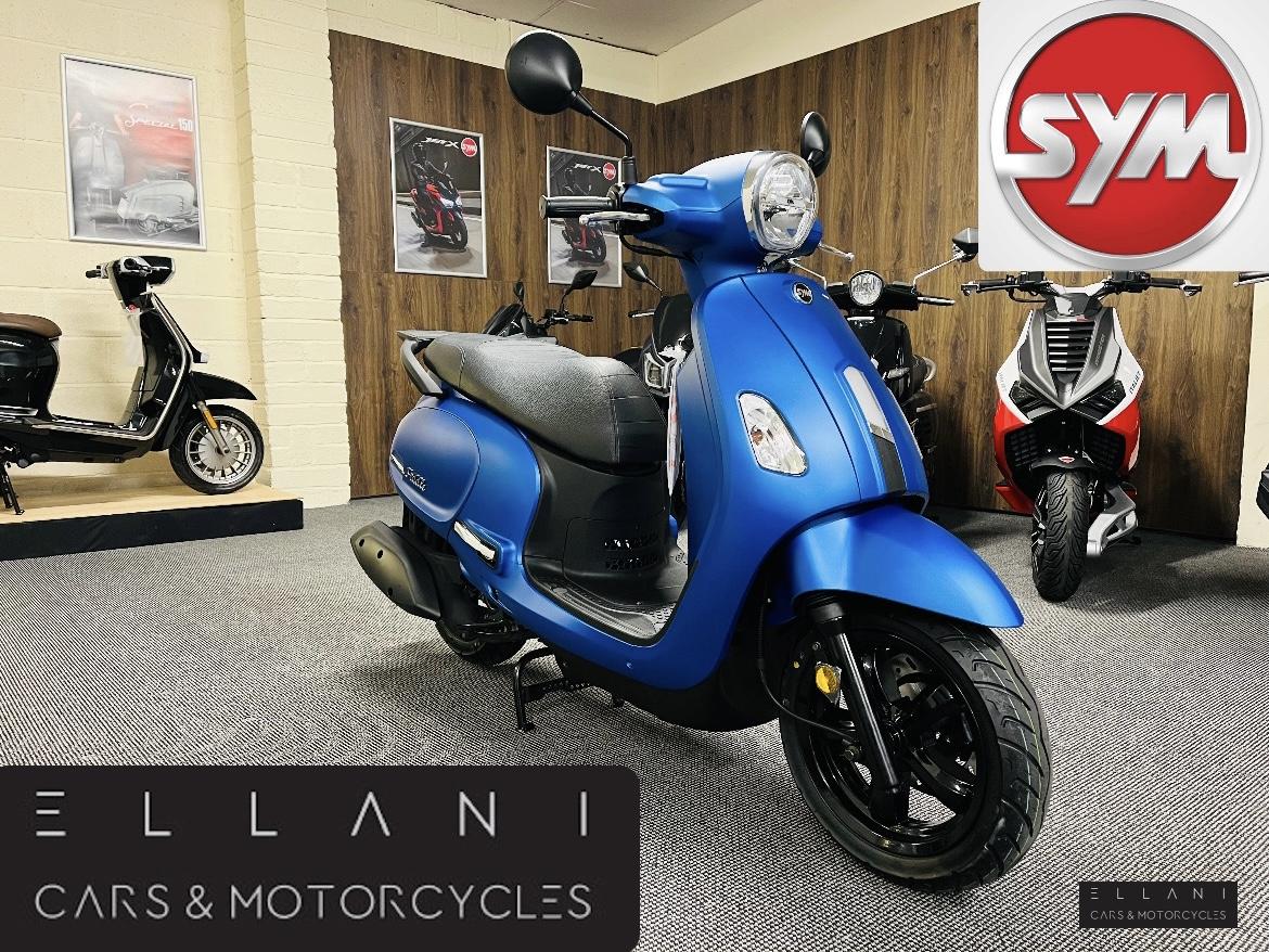 Sym Fiddle 125 III 125 EU5 CBS Scooter Petrol Automatic (9.53 bhp)