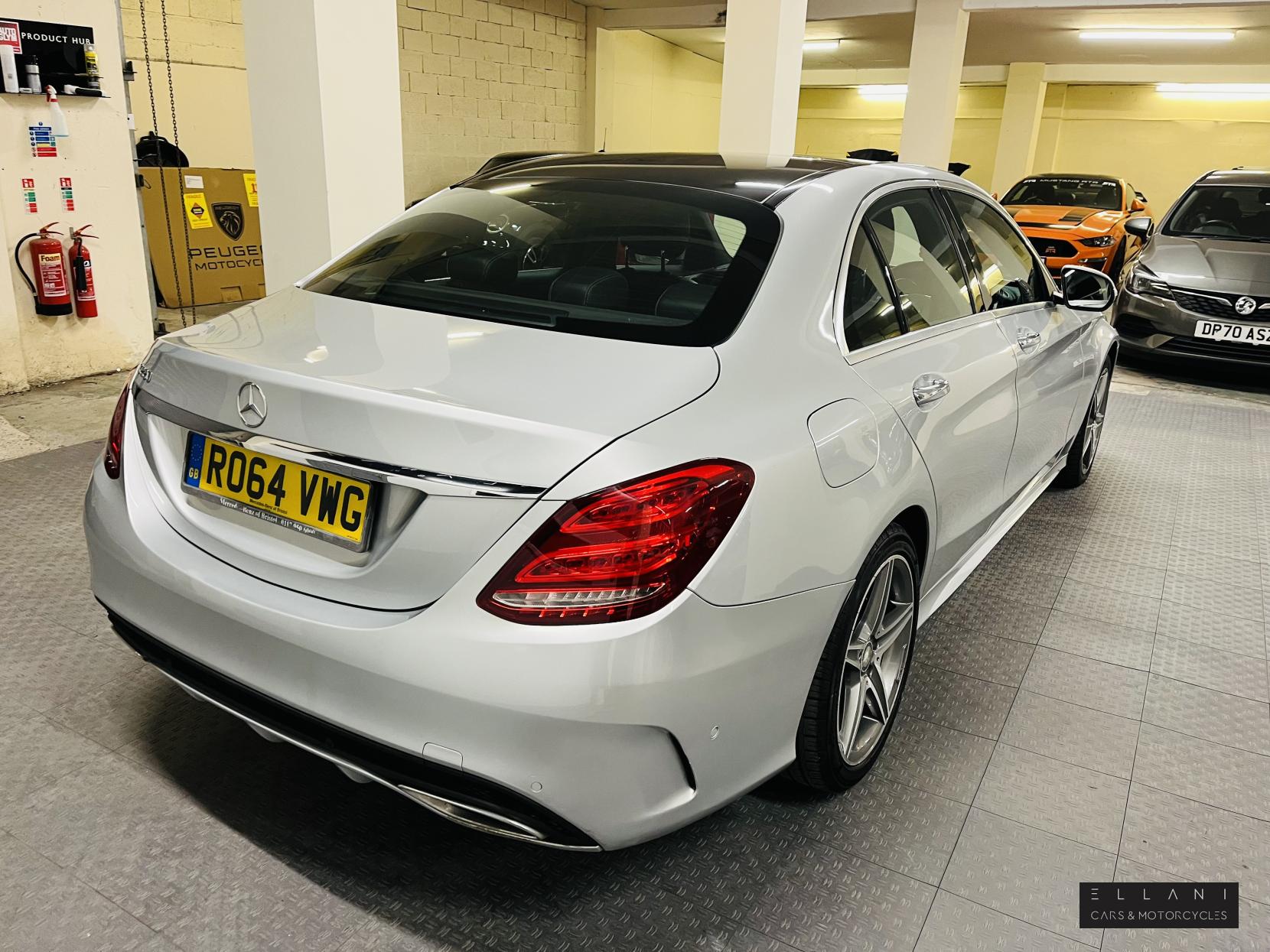 Mercedes-Benz C Class 2.1 C220 BlueTEC AMG Line (Premium) Saloon 4dr Diesel G-Tronic+ Euro 6 (s/s) (170 ps)